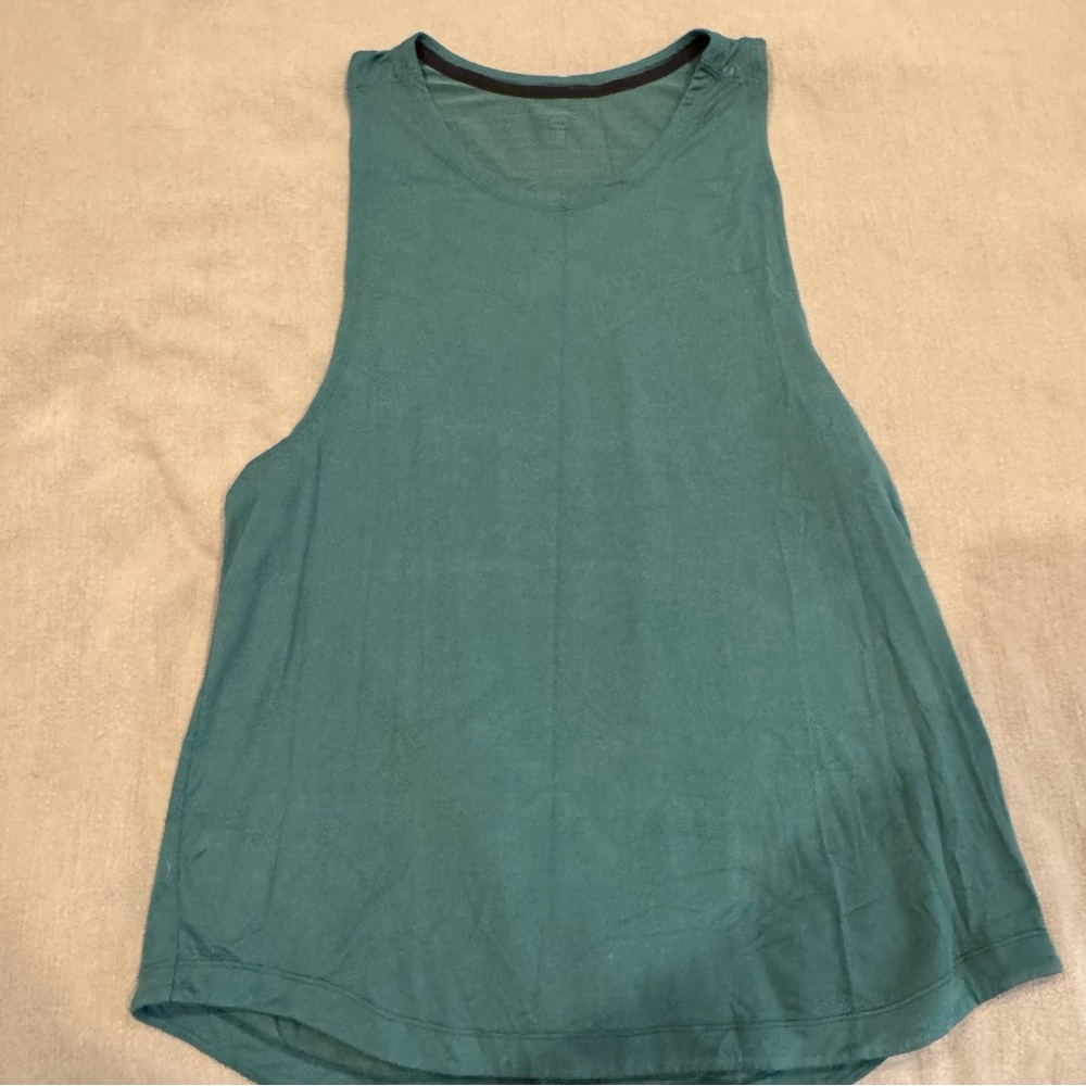 lululemon athletica Teal Green Muscle Tank